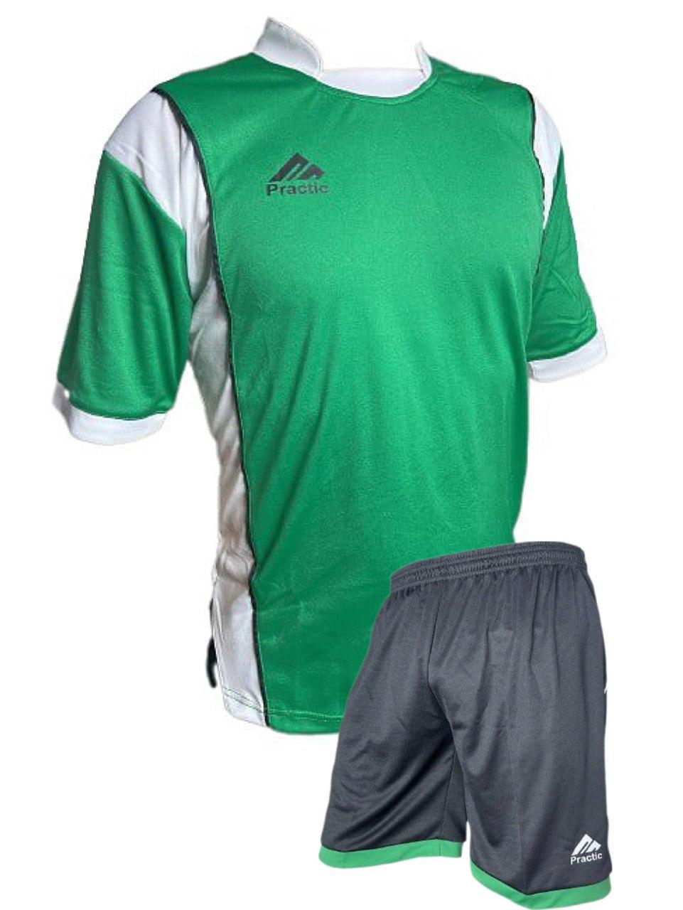 Футбольная форма Practic сплошная L Зеленый/Белый