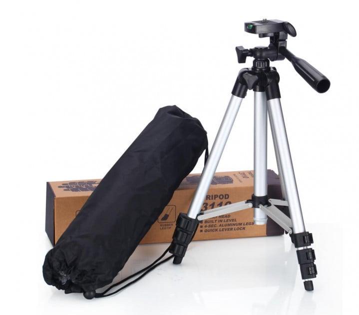 Штатив для камеры и телефона TRIPOD 3110 трипод телескопический с чехлом