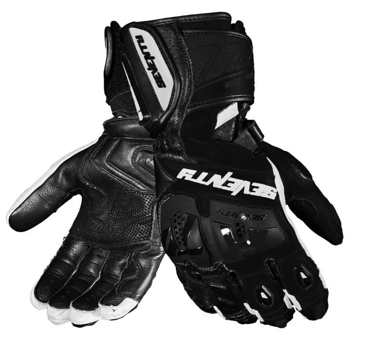 Мотоперчатки Seventy R24 PISTA M Black/White (49661)