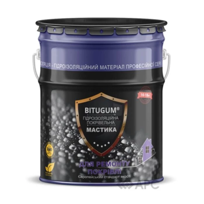 Мастика Bitugum для ремонту покрівлі 18 кг