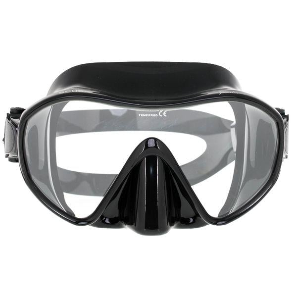 Маска для дайвінгу та сноркелінгу Marlin Frameless Scuba Black