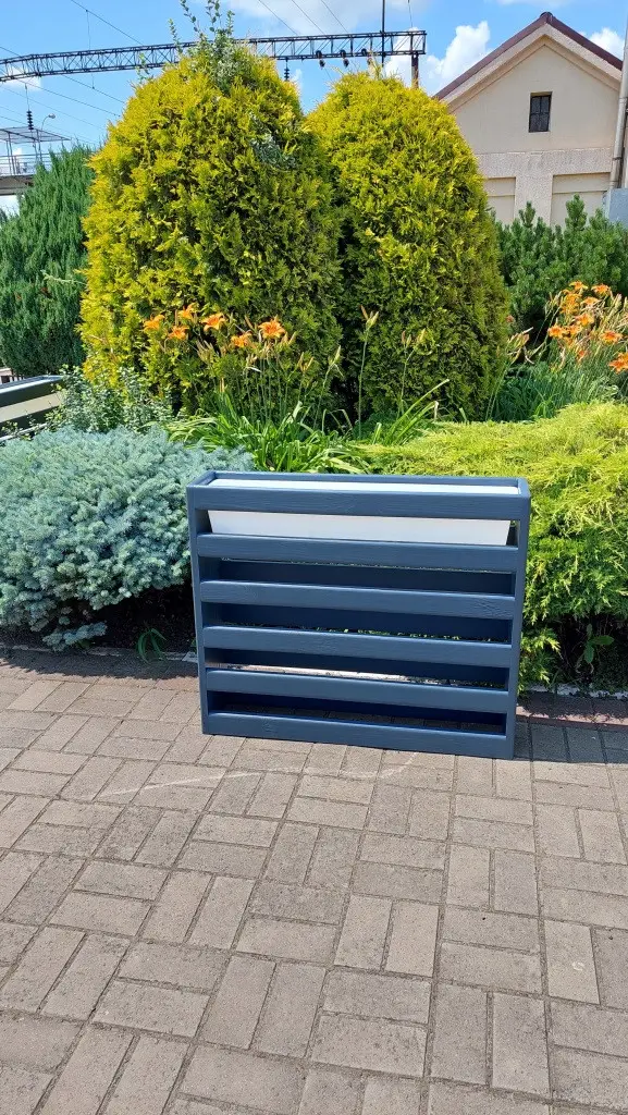 Вазоны для летних террас Престиж Графитовый (В-001)