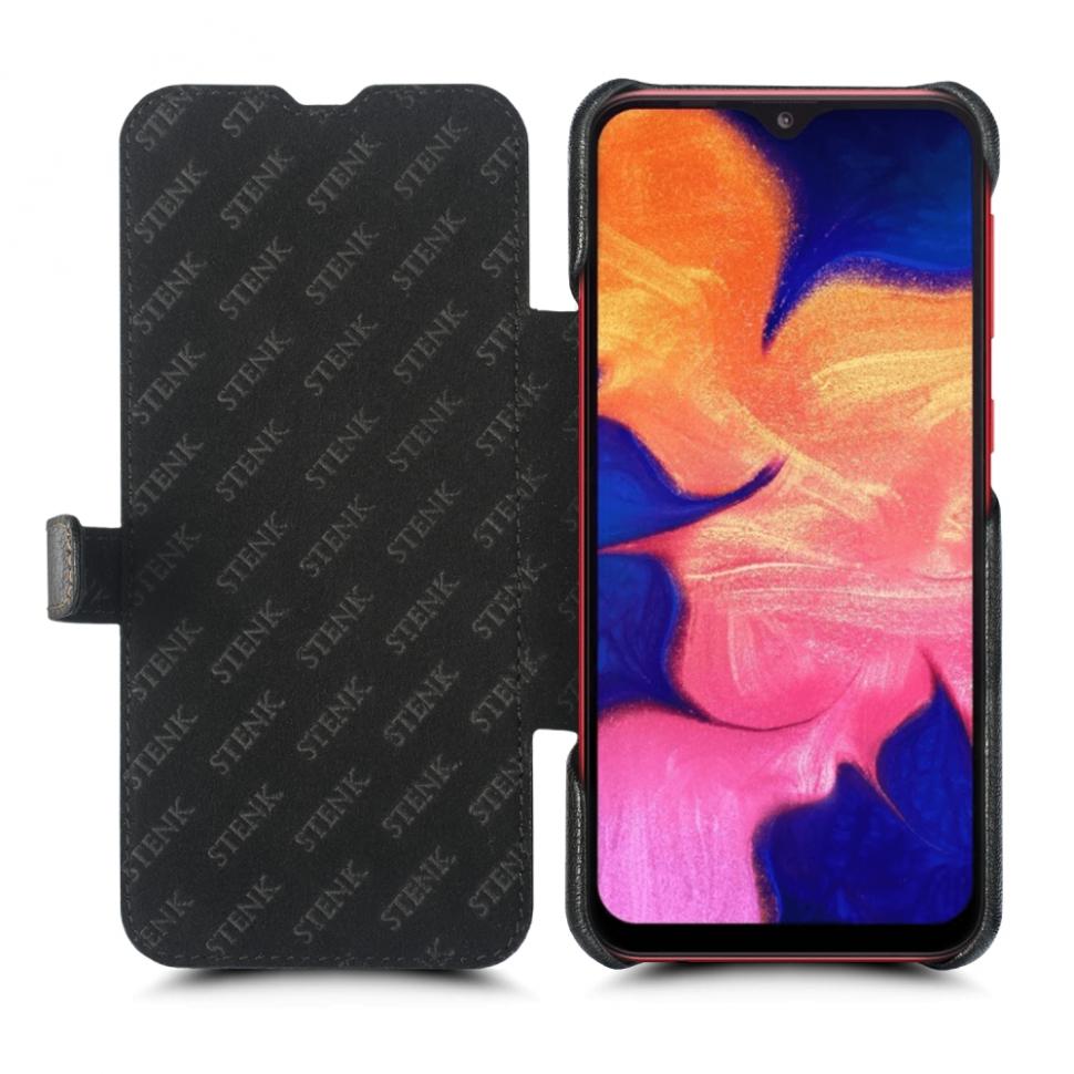 Чехол книжка Stenk Premium для Samsung Galaxy A10 Черный (68558)