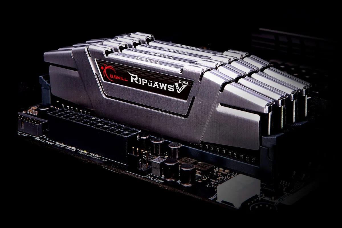 Оперативная память G.Skill Ripjaws V DIMM 32 Гб DDR4 3600 МГц CL18 Черный (F4-3600C18D-32GVK) - фото 4