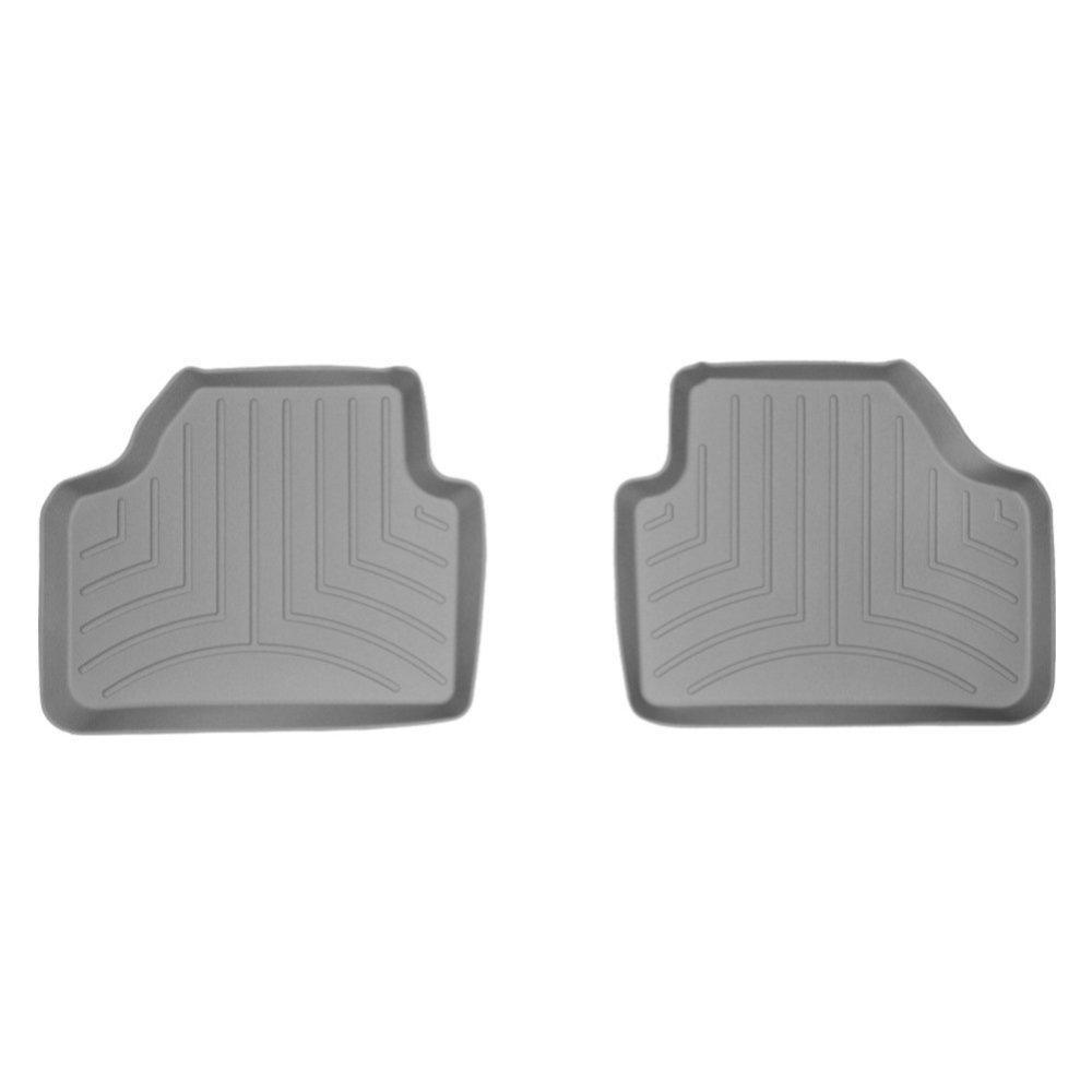 Килимки WeatherTech в салон BMW X1 2010- з бортиком задні 2 шт. Сірий (463652)