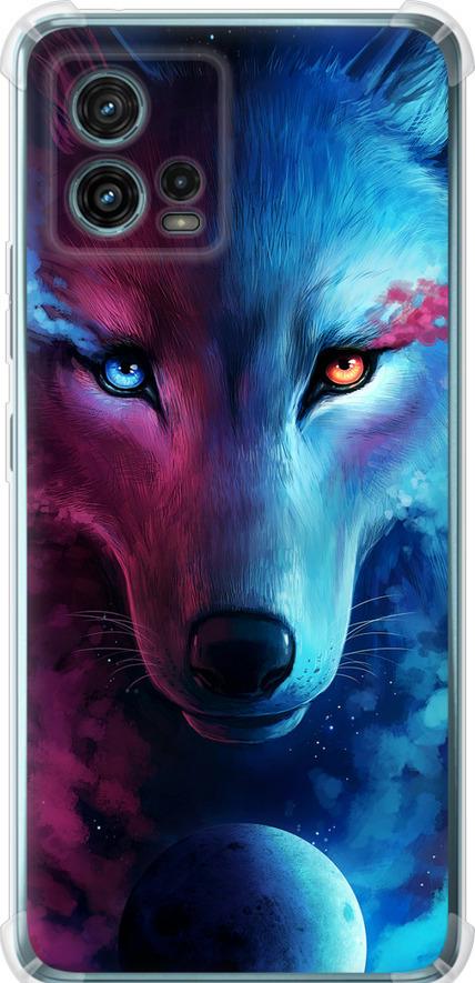 Чехол на Motorola G72 Арт-волк (3999sp-2859-42517)
