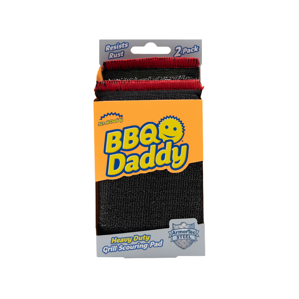 Губка-скраббер металлизированная Scrub Daddy BBQ 2 шт. (2601768992)