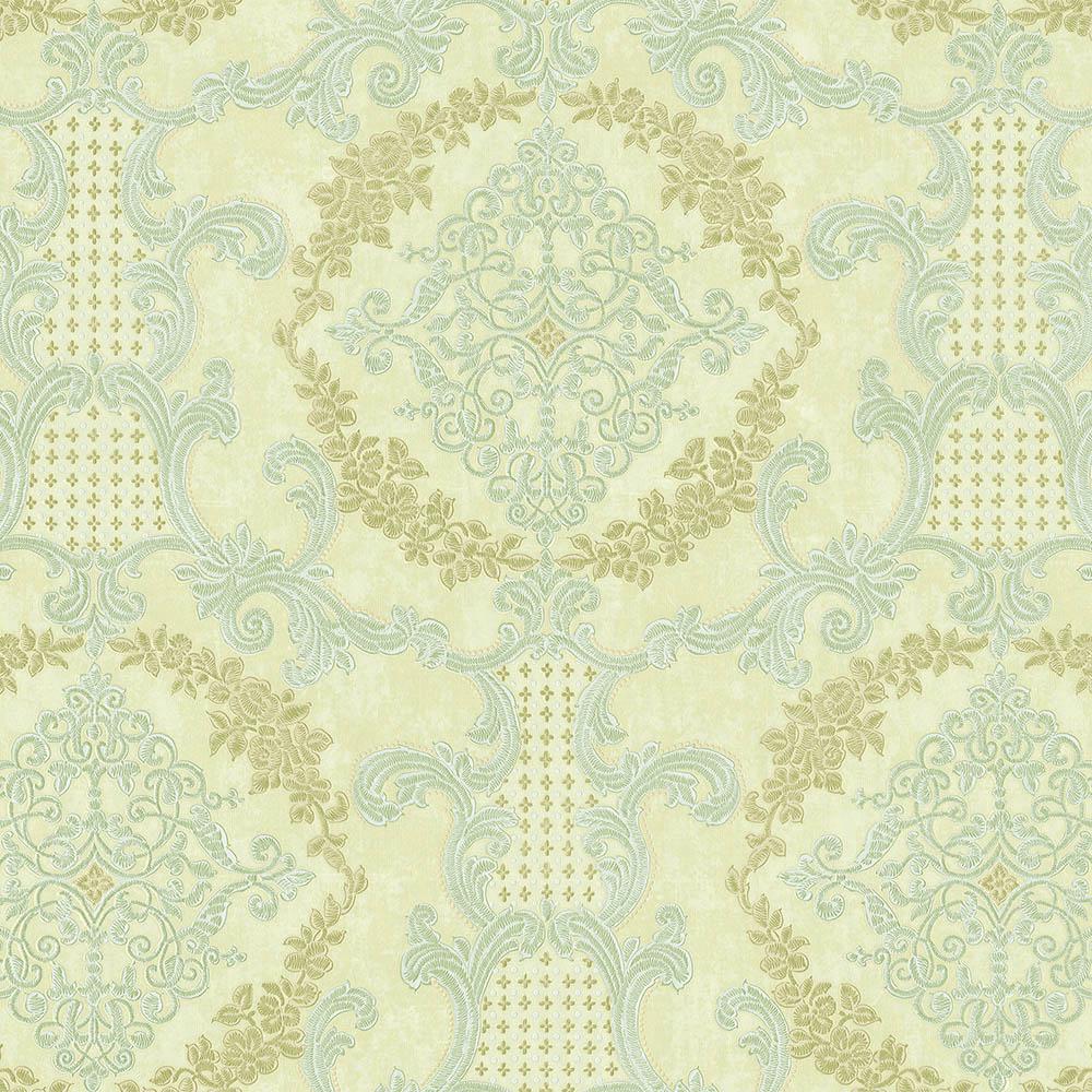 Шпалери вінілові AdaWall Rumi 6802-2 Damask pattern wallpaper на флізеліновій основі 1,06х10 м (13402047)