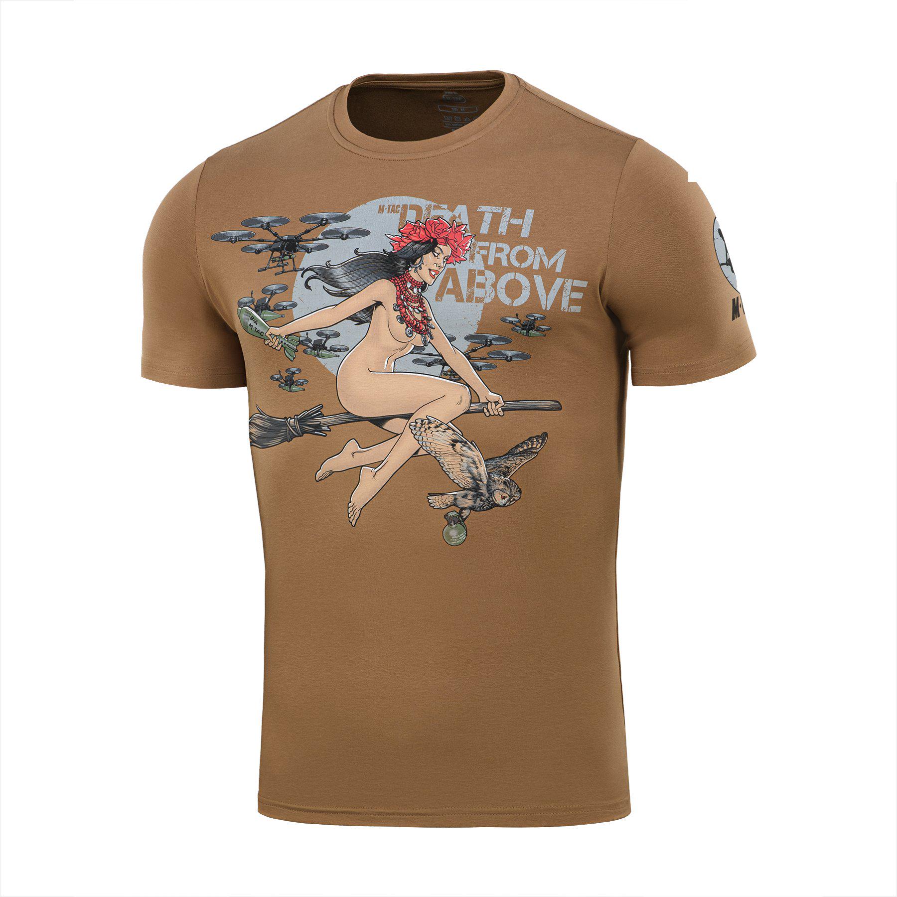 Футболка M-Tac Death From Above L Coyote Brown