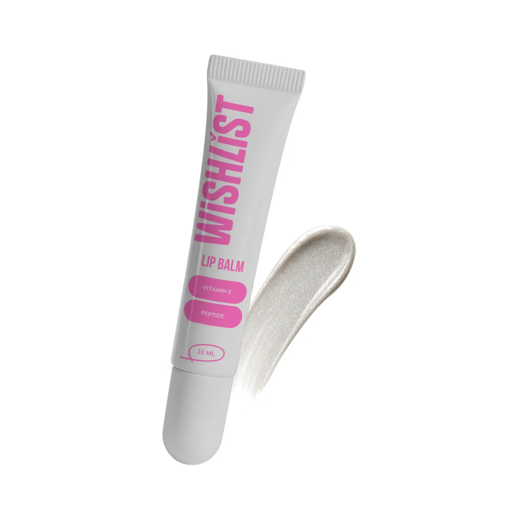 Бальзам-блиск для губ Wishlist Crystal Sorbet Lip Gloss Balm 10 мл з іграшкою-брелоком (WL-03-153)