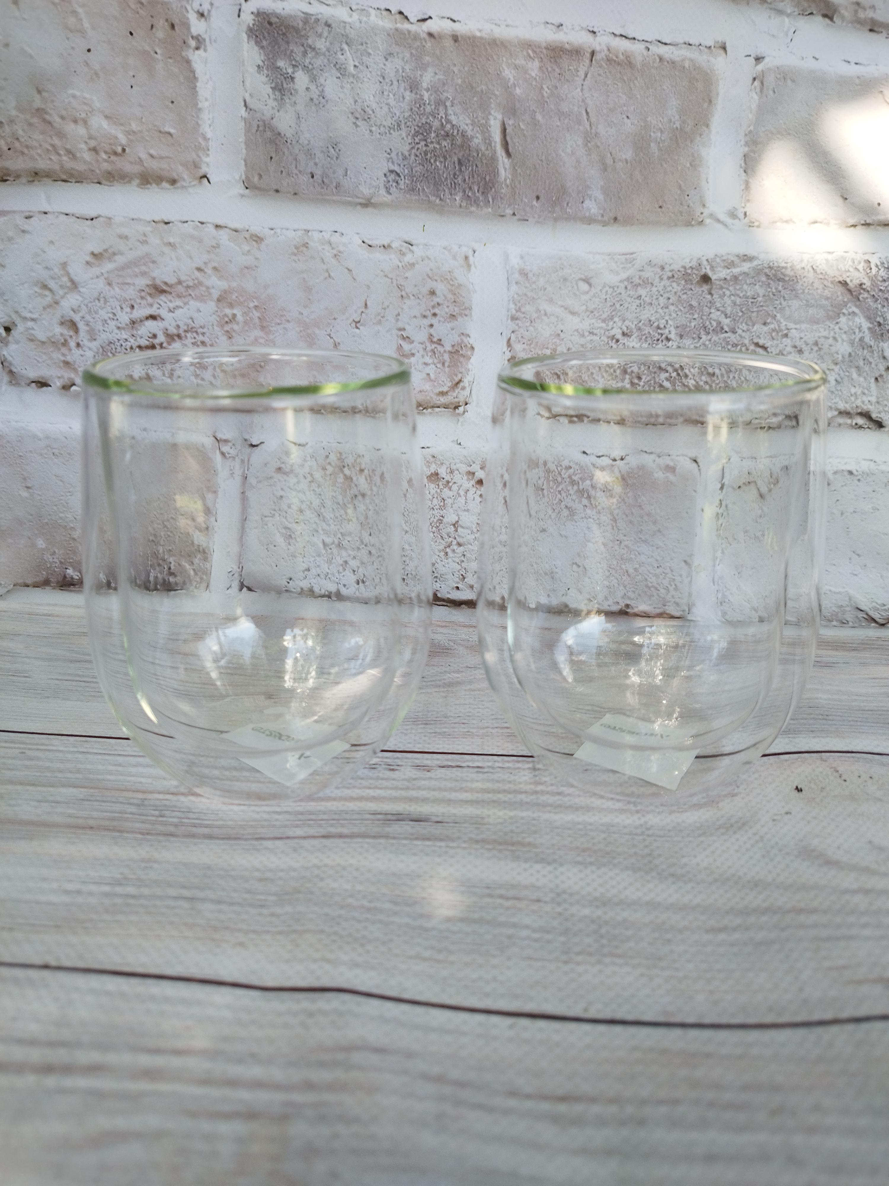 Набор стаканов Ardesto AR2637G для латте с двойным дном 320 мл 2 шт. (18798657) - фото 3 Набор стаканов Ardesto AR2637G для латте с двойным дном 320 мл 2 шт. (18798657) - фото 3