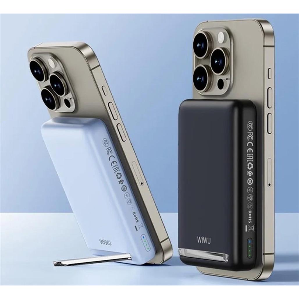 Внешний аккумулятор WiWU Wi-P043 10000 mAh Black - фото 5 Внешний аккумулятор WiWU Wi-P043 10000 mAh Black - фото 5