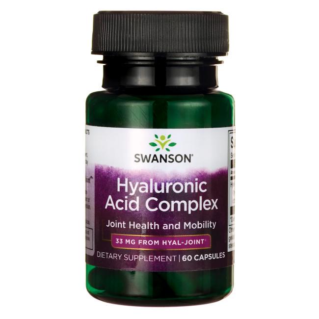 Гиалуроновая кислота Swanson Ultra Hyaluronic Acid Complex 33 мг 60 Caps