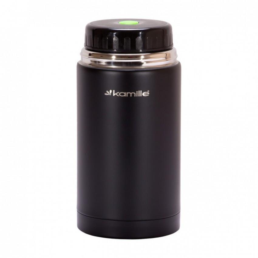 Термос пищевой Kamille КМ-2093 из нержавеющей стали 1000 мл (1728852646) - фото 7 Термос пищевой Kamille КМ-2093 из нержавеющей стали 1000 мл (1728852646) - фото 7