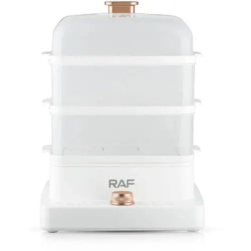 Пароварка RAF R.5238 3-ярусна Білий (opt-14521)