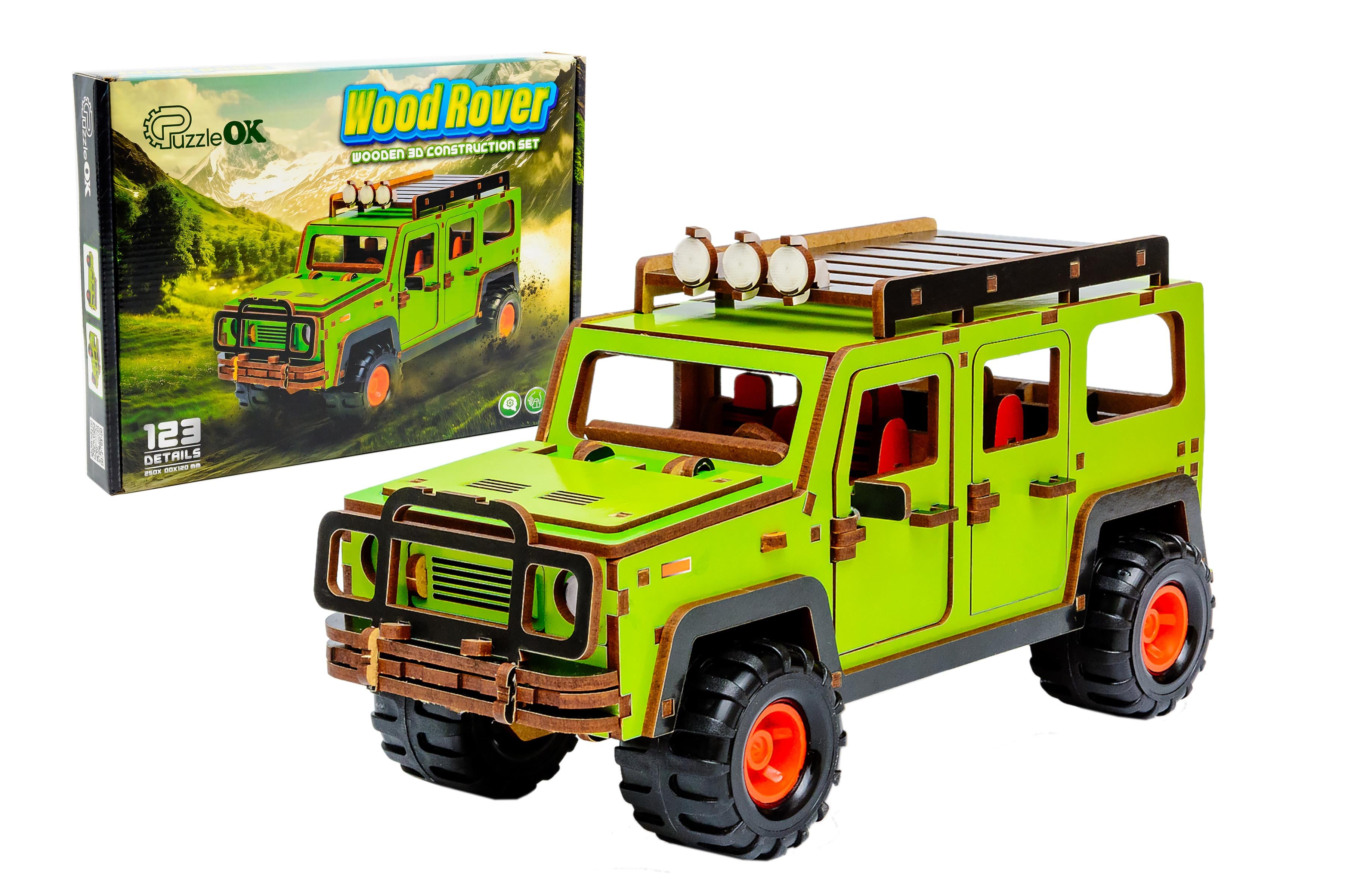 Конструктор Wood Rover дерев'яний (846)