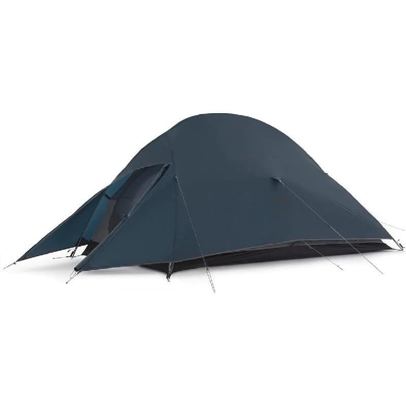 Намет надлегкий одномісний з футпринтом Naturehike Cloud Up 1 Updated NH18T010-T 20D Темно-синій (25396678)