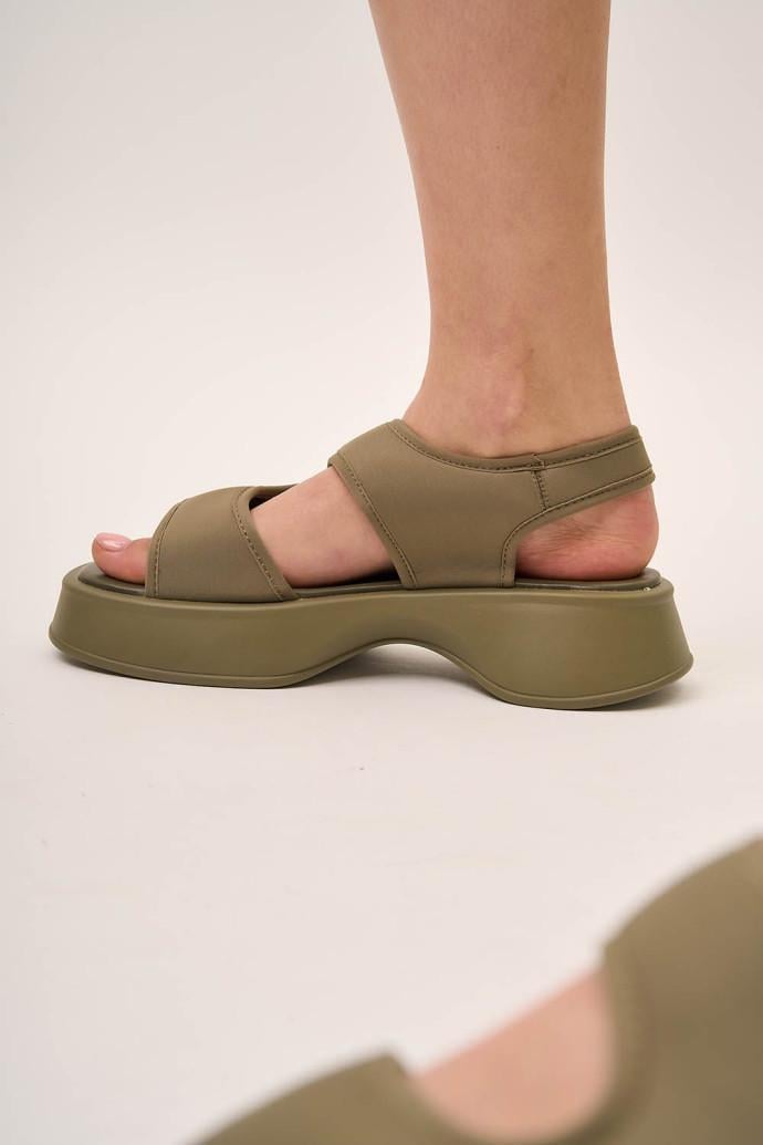 Босоножки женские LONZA на платформе р. 40 Оливковый (176590) - фото 3