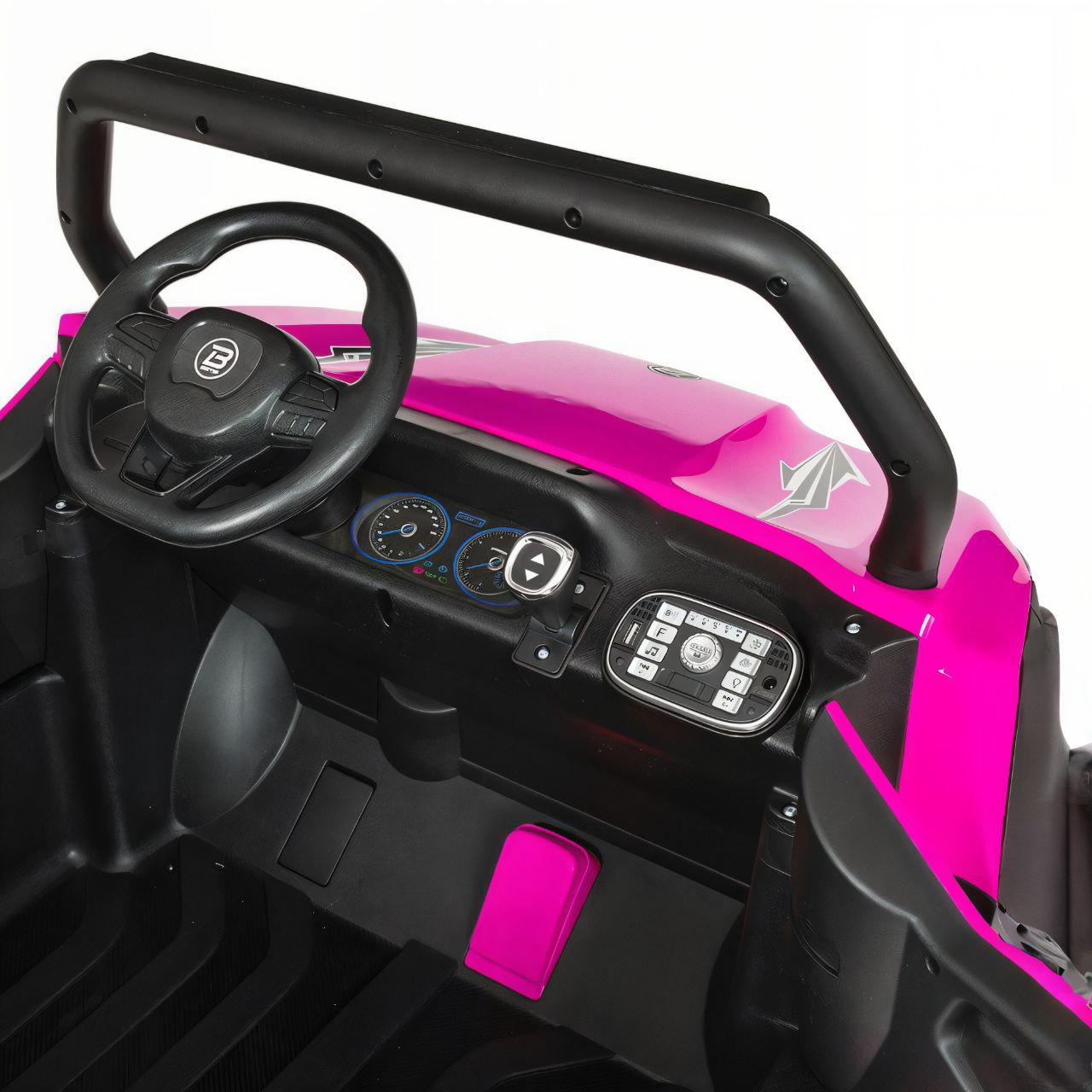 Электромобиль джип M 5025EBLR-8 Розовый - фото 4 Электромобиль джип M 5025EBLR-8 Розовый - фото 4
