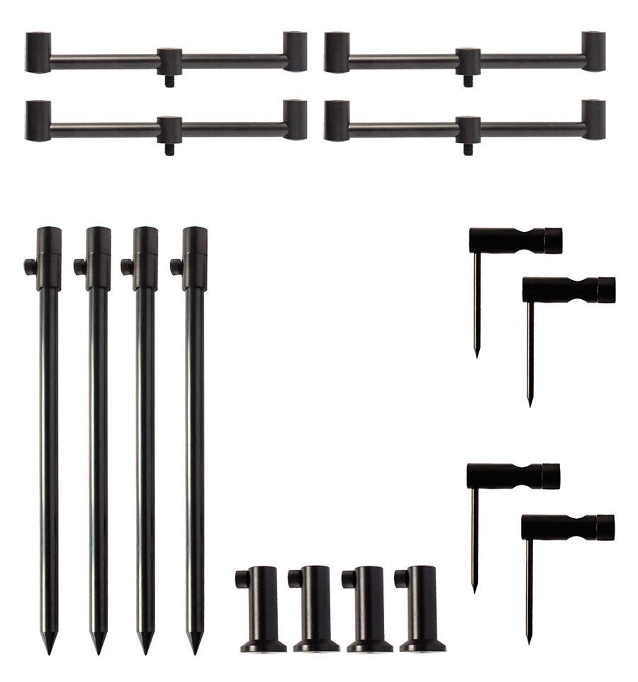 Набір стійок та буз World4Carp Stand Kit Universal 4 барів (w208c) - фото 2