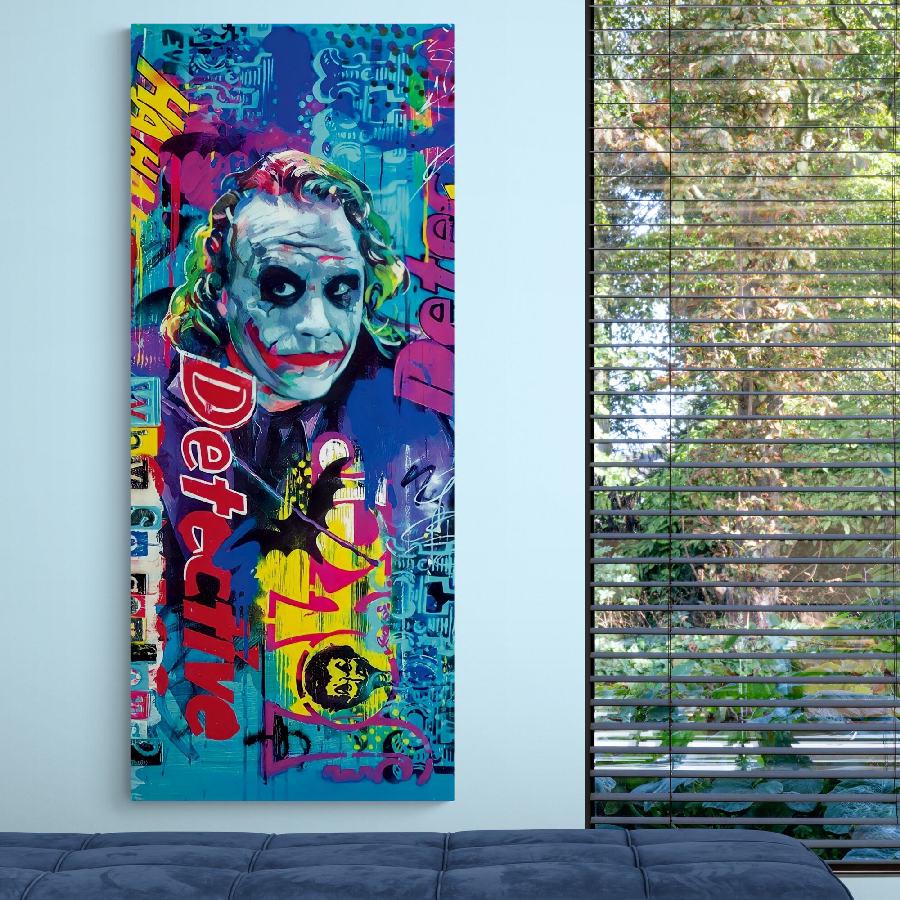 Картина на холсте HolstPrint Джокер 40х120 см (RK0009)