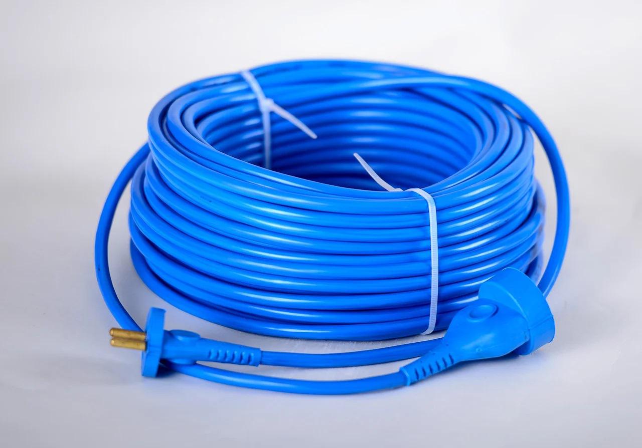 Удлинитель одноместный сетевой ТЭС 16 А/20 м Синий