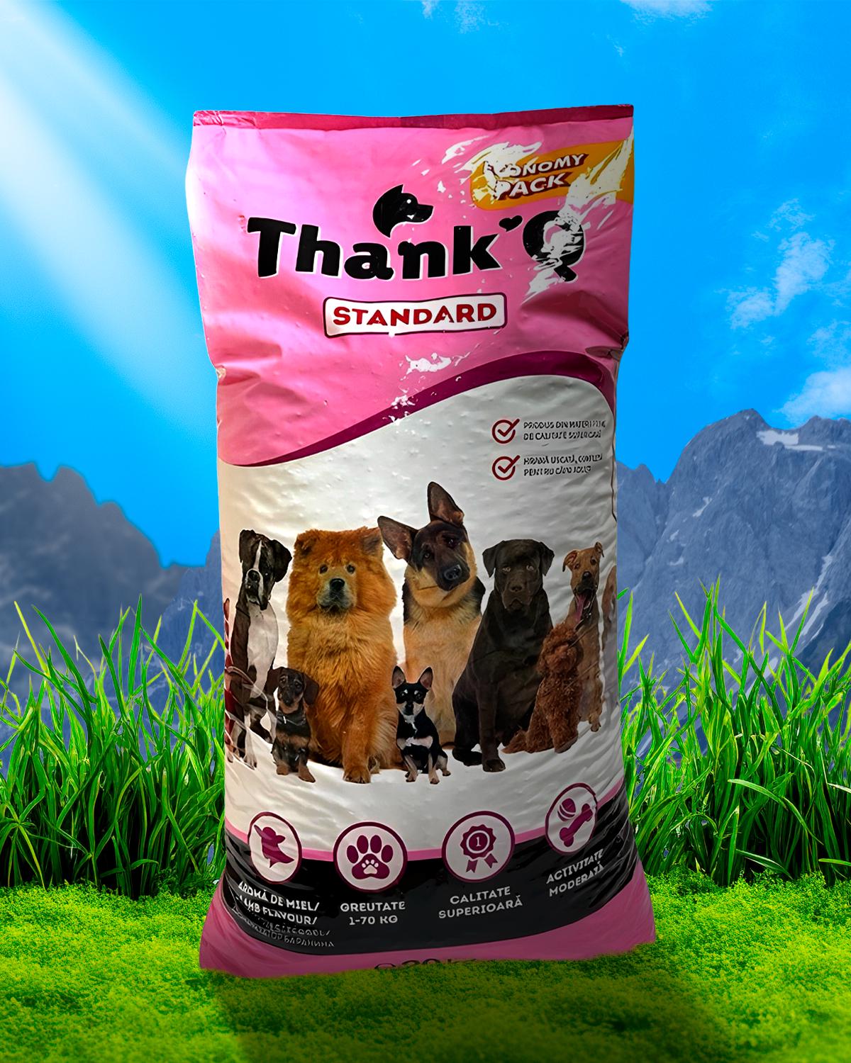 Корм для собак сухой Thank’Q Standart Lam для средних пород со вкусом ягненка 20 кг (480876419) - фото 3 Корм для собак сухой Thank’Q Standart Lam для средних пород со вкусом ягненка 20 кг (480876419) - фото 3