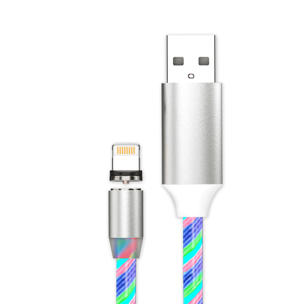 Кабель магнитный Kaku KSC-115 LED USB Lightning с подсветкой 1 м (1242128437)