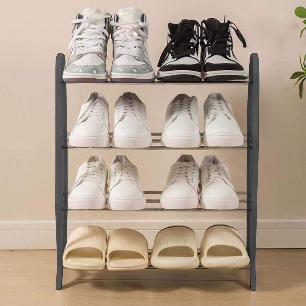 Полиця для взуття Shoe Rack 4 полиці 47х20х53 см (R97337) - фото 2