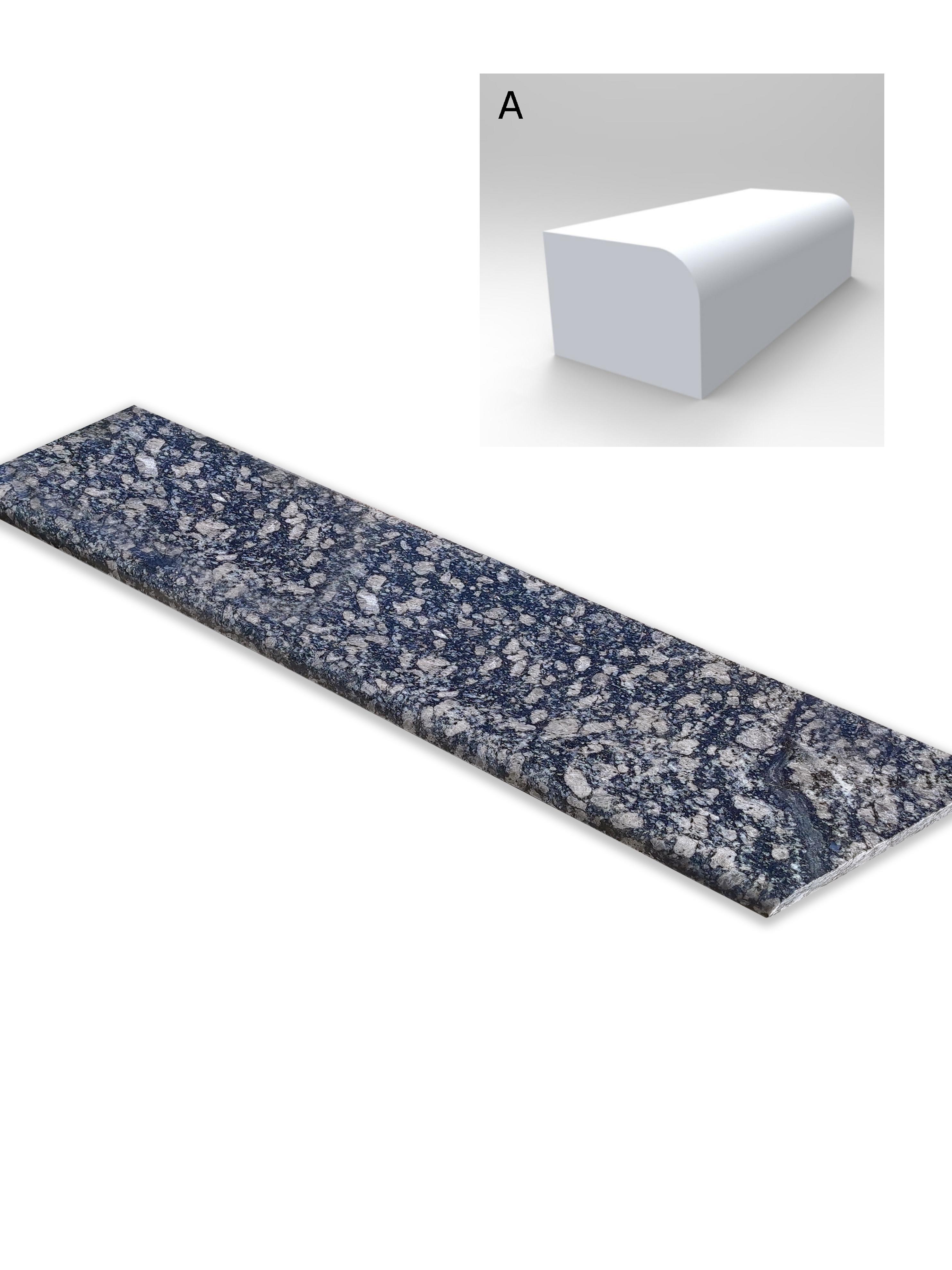 Підвіконня гранітне Корнін 2500x300x30 мм Сірий (1880-930) - фото 3 Підвіконня гранітне Корнін 2500x300x30 мм Сірий (1880-930) - фото 3