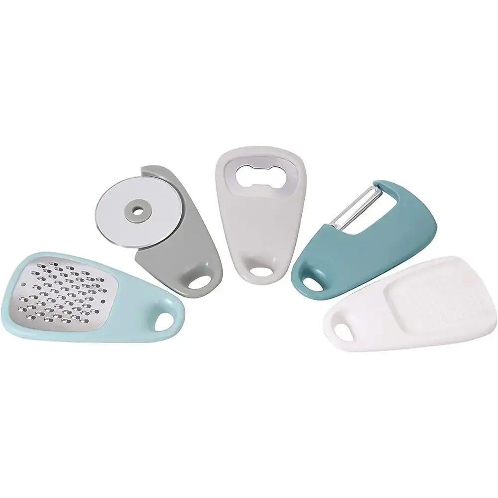 Набор кухонных принадлежностей KITCHENWARE для чистки и терки 5 пр.