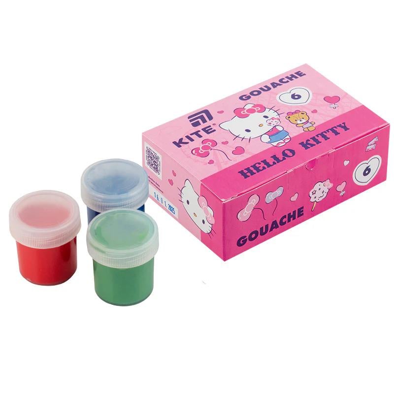 Гуашь KITE HK25-062 6 цв. 20 мл