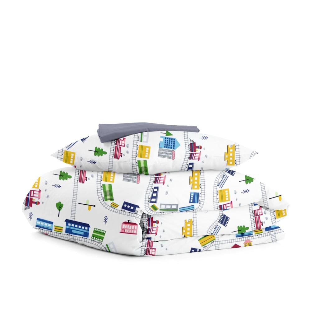 Комплект белья Cosas Railway постельного подросткового 160х220 см (4822052090473)