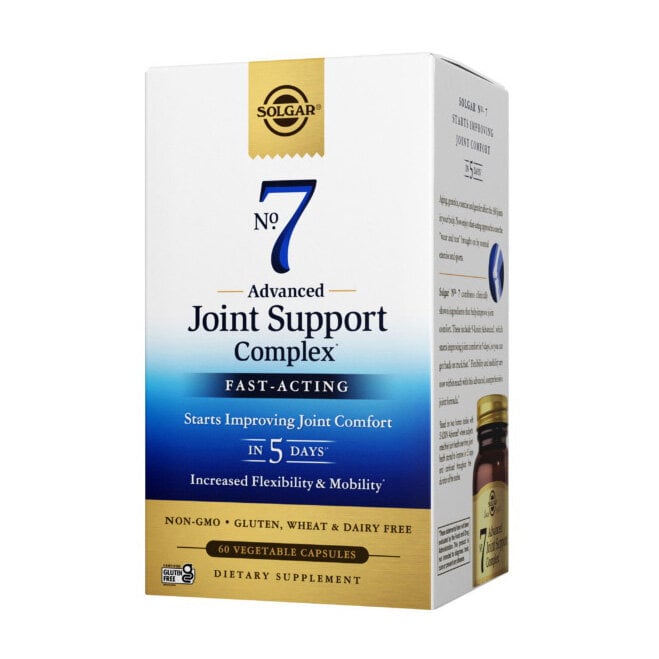 Комплекс для суставов с UC-II и босвелией Solgar №7 Joint Support 60 капс.