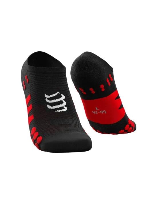 Носки Compressport No Show Socks T1 Black/Red (051a5ce7)