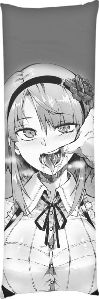 Подушка дакимакура Hotaru Shidare Ahegao 60x180 см (14102301)
