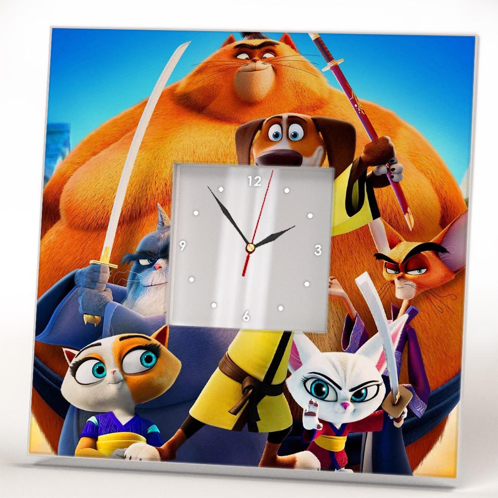 Часы Мультфильм ''Лапы гнева'' 260x260 мм (C04442)