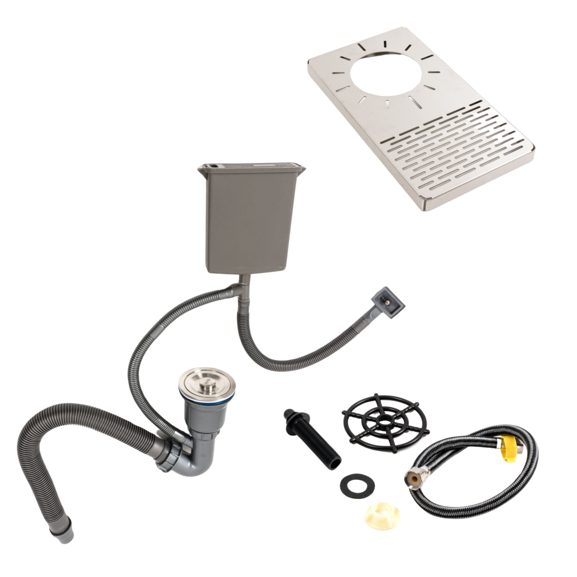 Мойка кухонная Platinum 78х46 см Нержавеющая сталь (24707439) - фото 8