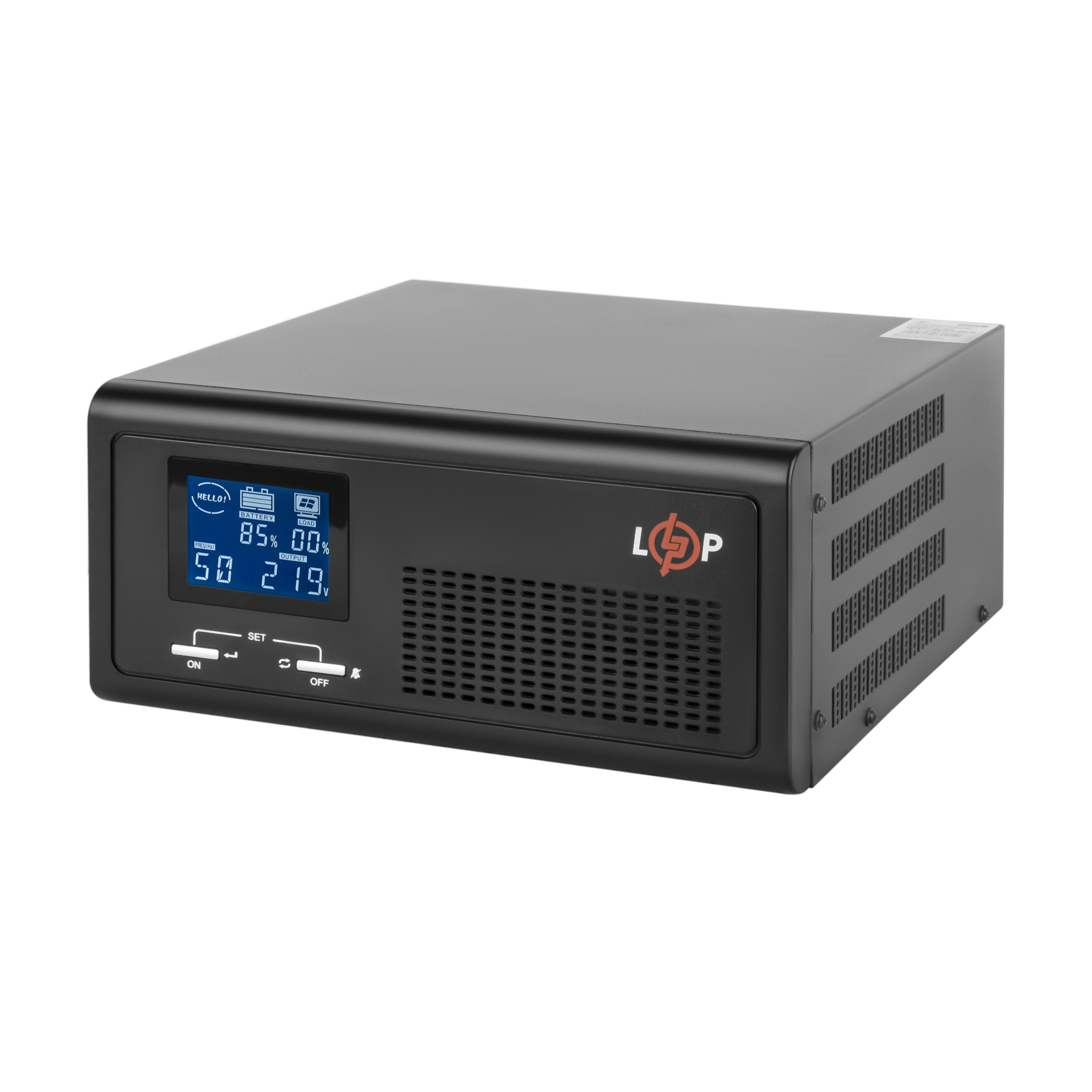 Джерело безперебійного живлення LogicPower LPE-B-PSW-430VA+ з правильною синусоїдою 12V 300 Вт 1-15A (19406) - фото 2