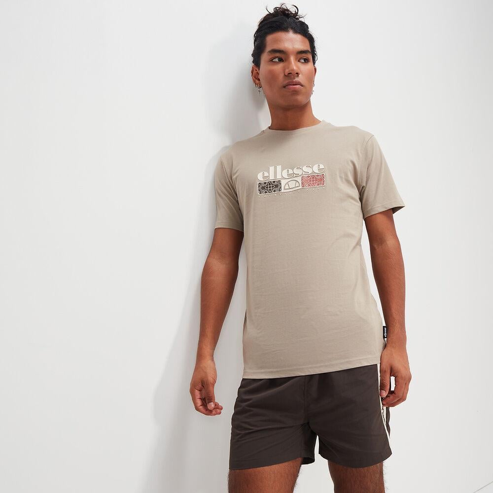 Футболка чоловіча Ellesse MISTUO TEE L Світло-коричневий
