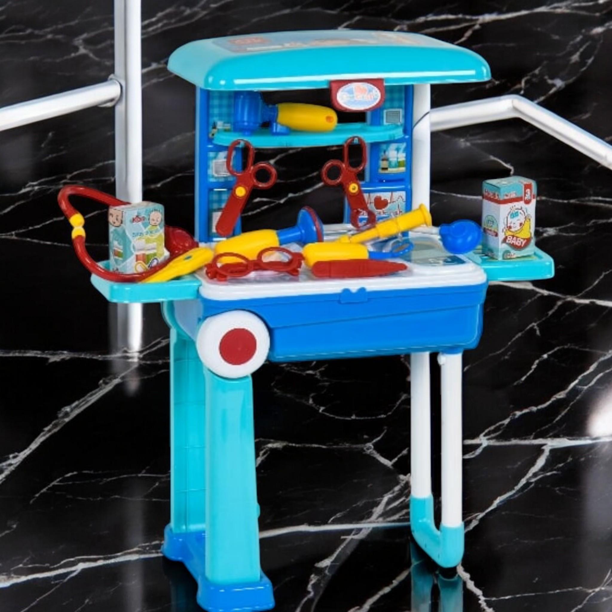 Игровой набор xiong cheng doctor kids 2в1 в чемодане (G_008-925) - фото 2