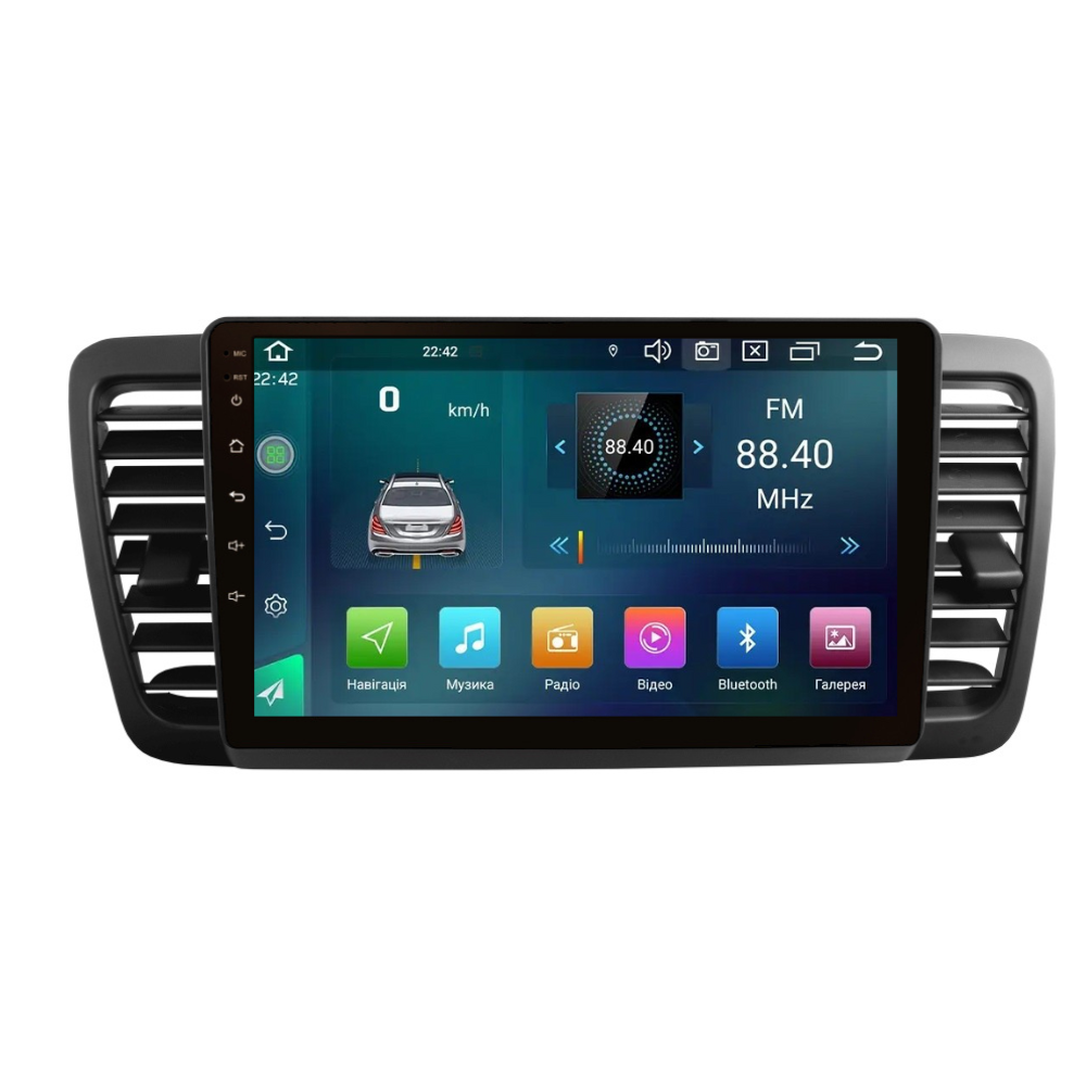 Магнитола штатная CYCLONE C9 CPL GSM Carplay 2/32 GB 4G для Subaru Legacy 2003-2009 г. (AR-81564)