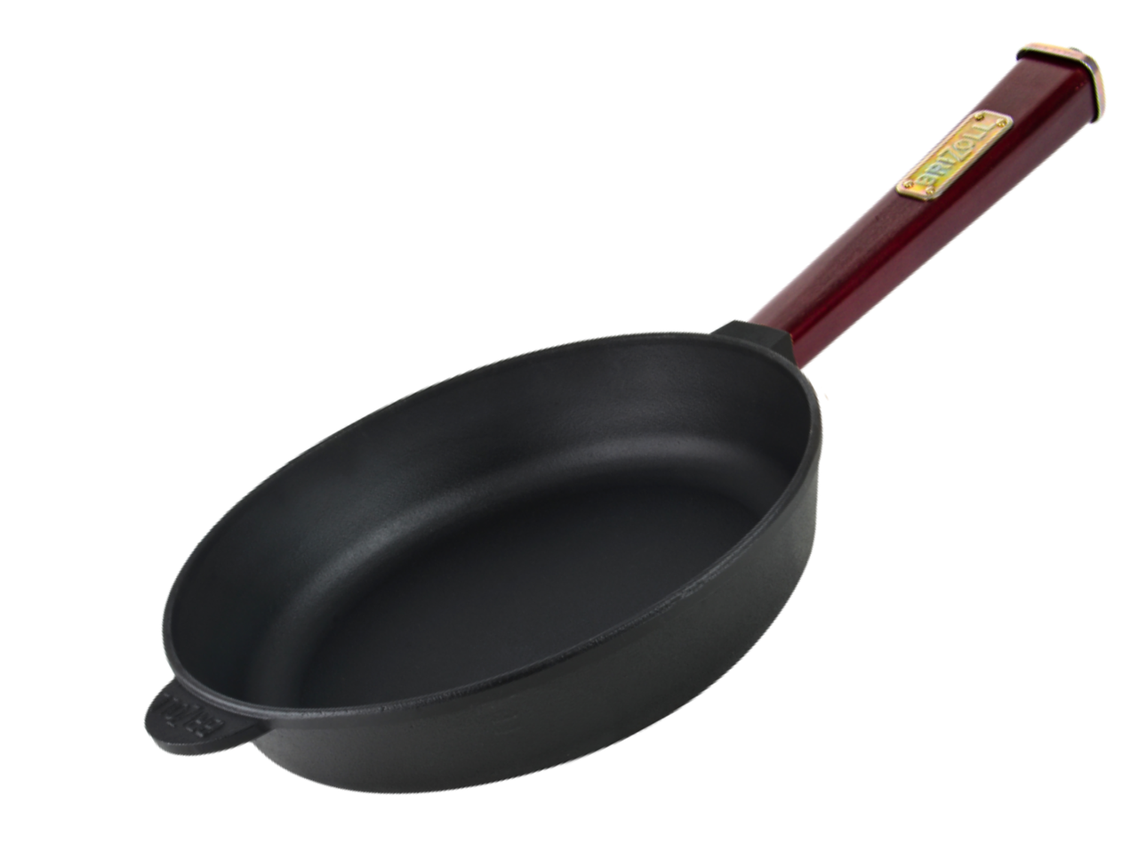 Чугунная сковорода Brizoll Optima-Bordo 280х60 мм (32551050) Чугунная сковорода Brizoll Optima-Bordo 280х60 мм (32551050)