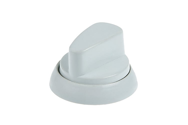 Ручка регулировки для газовой плиты Nord (нового образца) Белый