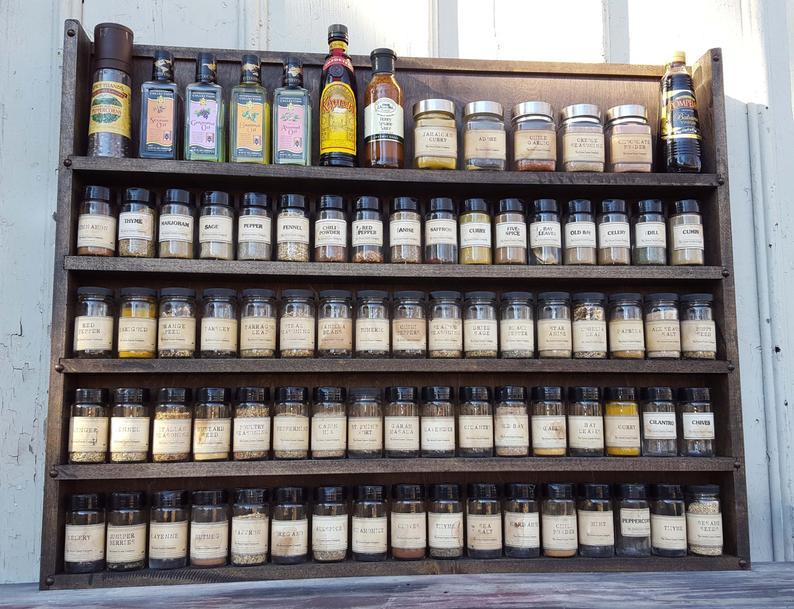 Органайзер для специй из дерева Типарос Мокко (СПЦ-009510) - фото 2