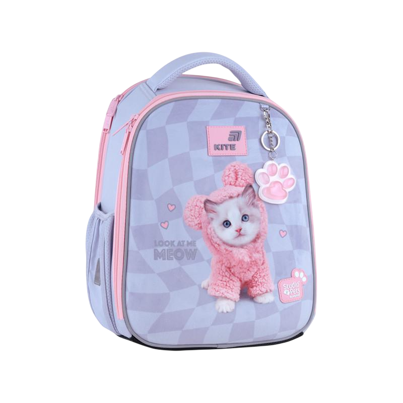 Рюкзак шкільний каркасний KITE Education Studio Pets спинка 36 см (SP26-555S)