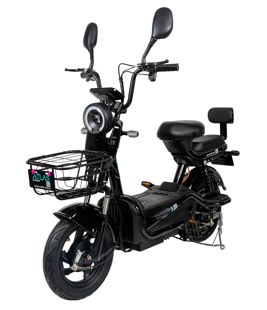 Электроскутер ATLAS Elegant 500W Black (2023)