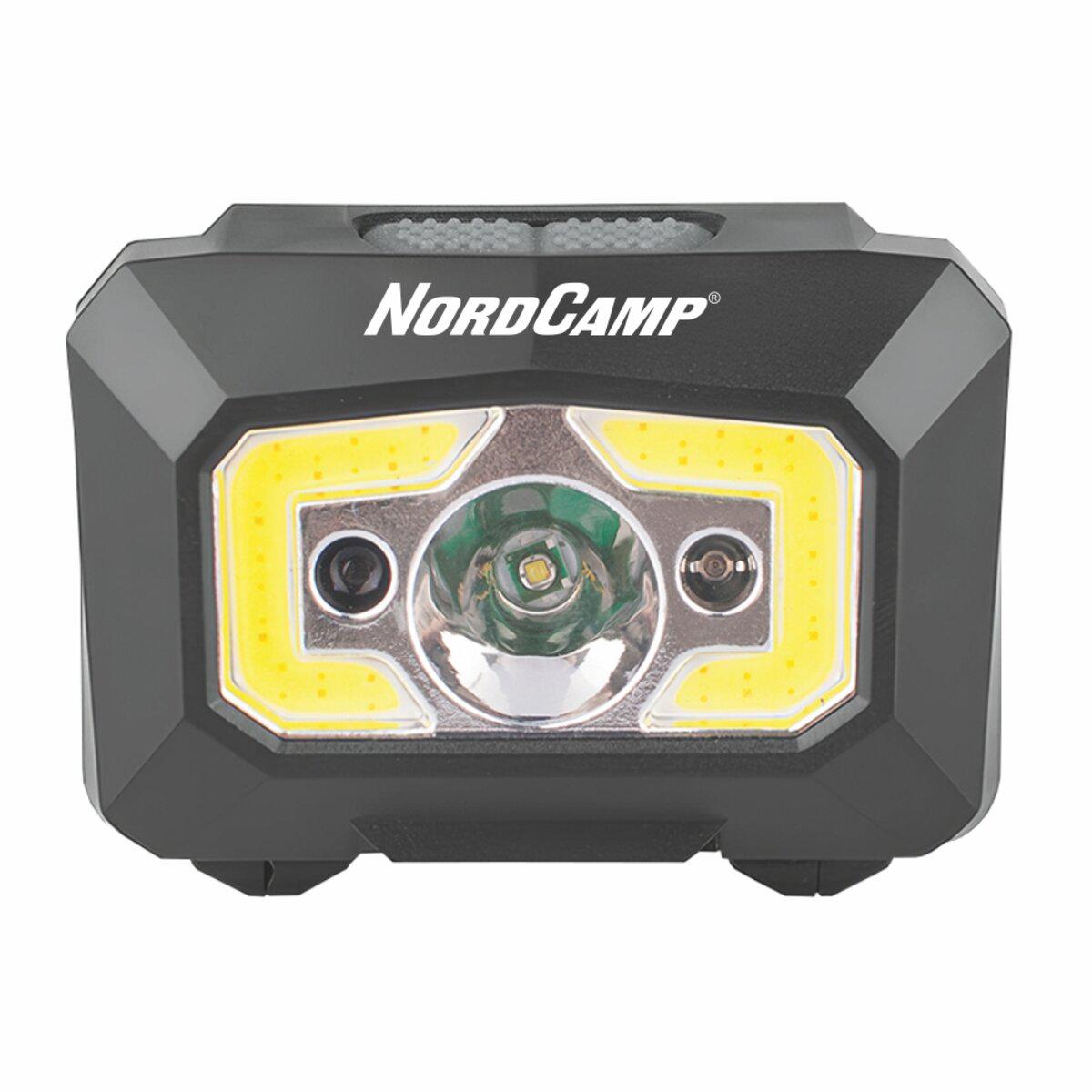 Фонарь налобный Nord Camp 280 Lm 3 W XPE+ COB/1200 mAh/с сенсором Бело-красный - фото 2 Фонарь налобный Nord Camp 280 Lm 3 W XPE+ COB/1200 mAh/с сенсором Бело-красный - фото 2