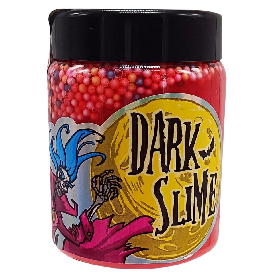 Слайм Strateg Dark slime с шариками от 3 лет 250 г красный (GS-236-A-86)