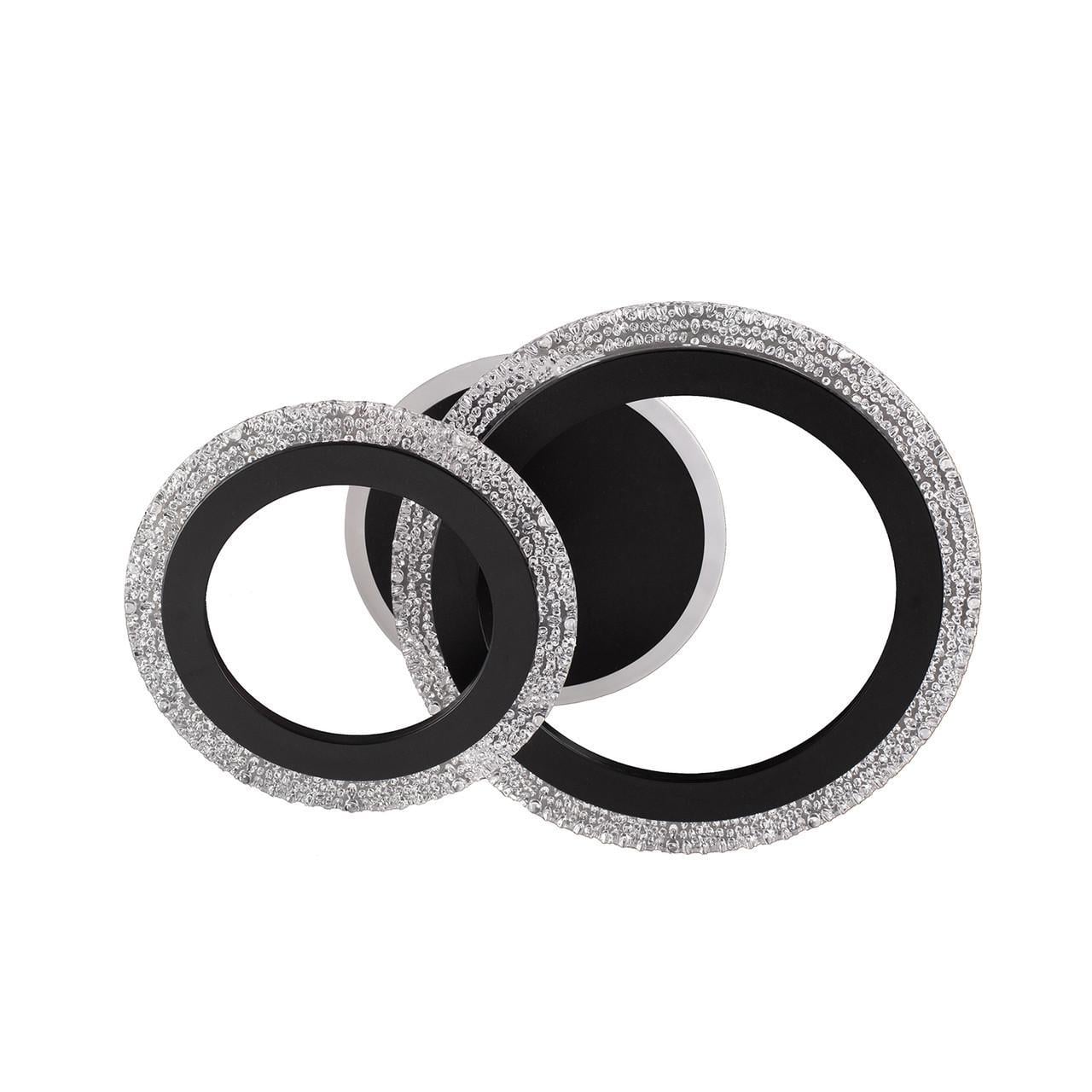 Люстра LED Svet SC-3119/1+1C BK 42W+14W Черный